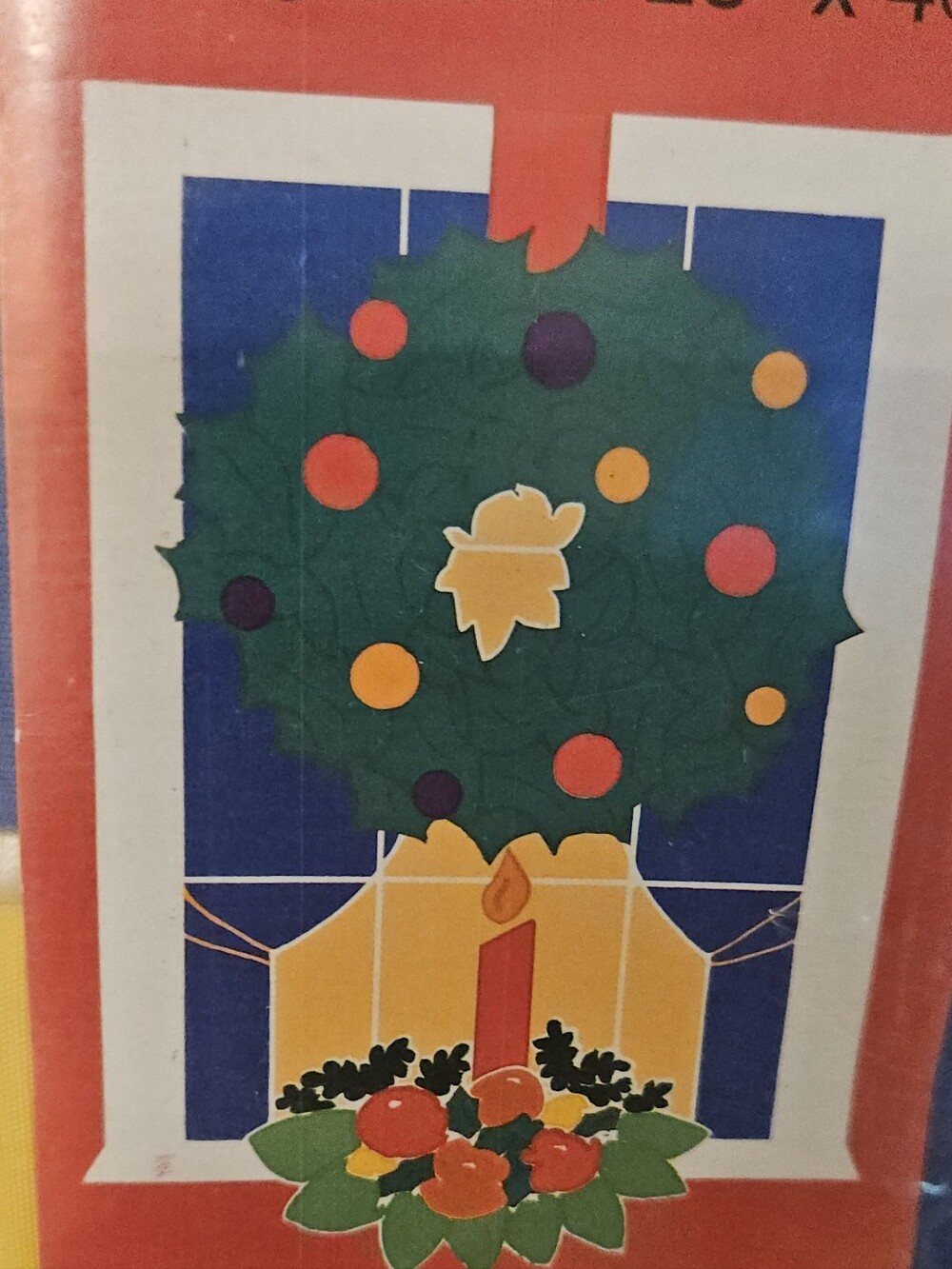 Holiday Christmas Window Large Size Pole Flag